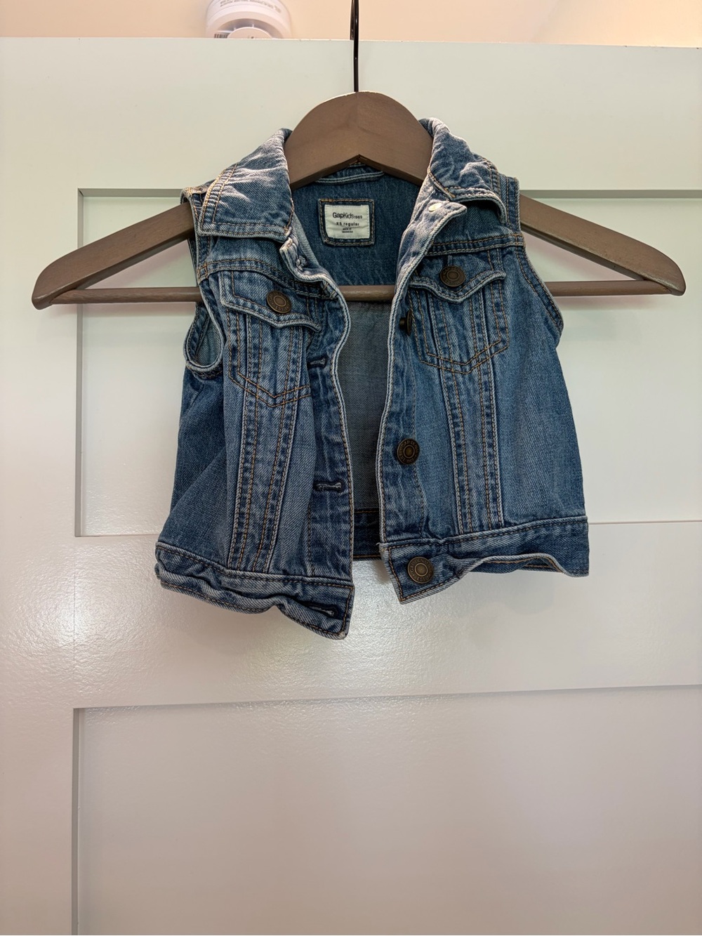 GapKids Toddler Denim Vest Jacket